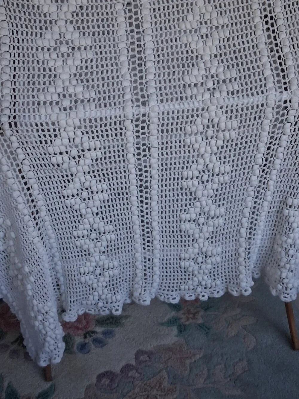 Cozy Hand‑Crocheted Cotton Throw 54